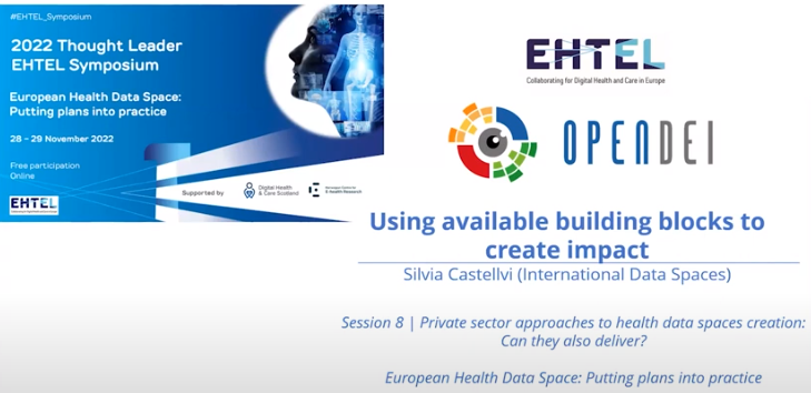 OPEN DEI contribution to the health care research community – EHTEL Symposium